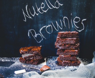 Nutellabrownies