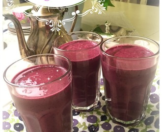 Mustikkapiirakka Smoothie