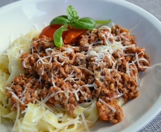 Ragú eli bolognese kiireettömälle