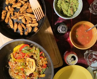 Viva la Mexico- fajitasvinkkeineen!