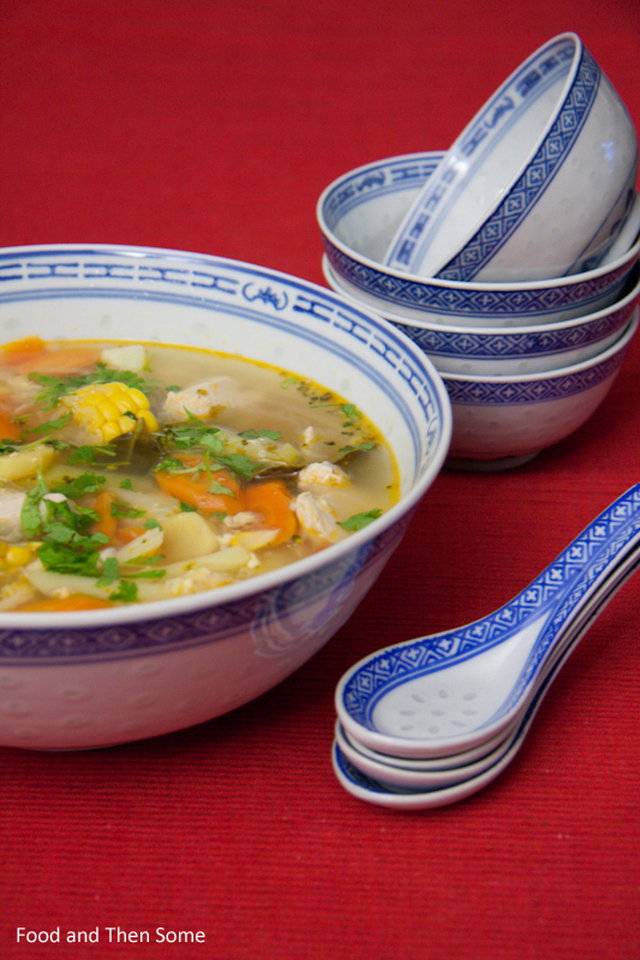 Aasialainen kanakeitto / Asian Chicken Soup