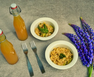 Parsarisotto / Asparagus risotto