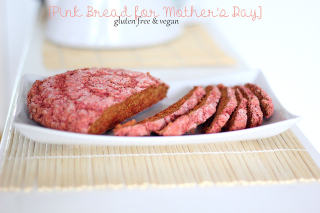 [Pink Bread for Mother's Day] Hempeän vaaleanpunainen leipä äitienpäivään