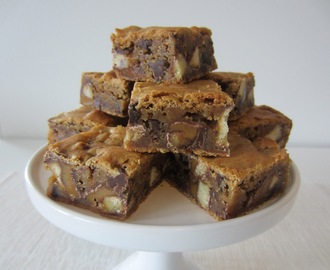 Twix-blondiet/ Twix Blondies