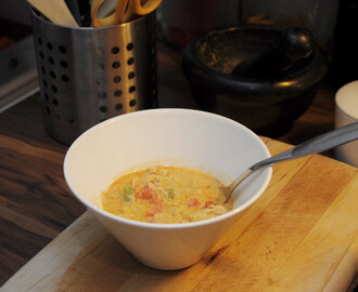 Tom Yum-Coconut soup to prevent the flu!