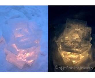 Jäälyhty – Ice lantern