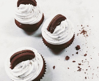 Oreo cupcakes, Oreo-kuppikakut