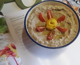 Baba ganoush, munakoisodippi/Baba ganoush aubergine dip