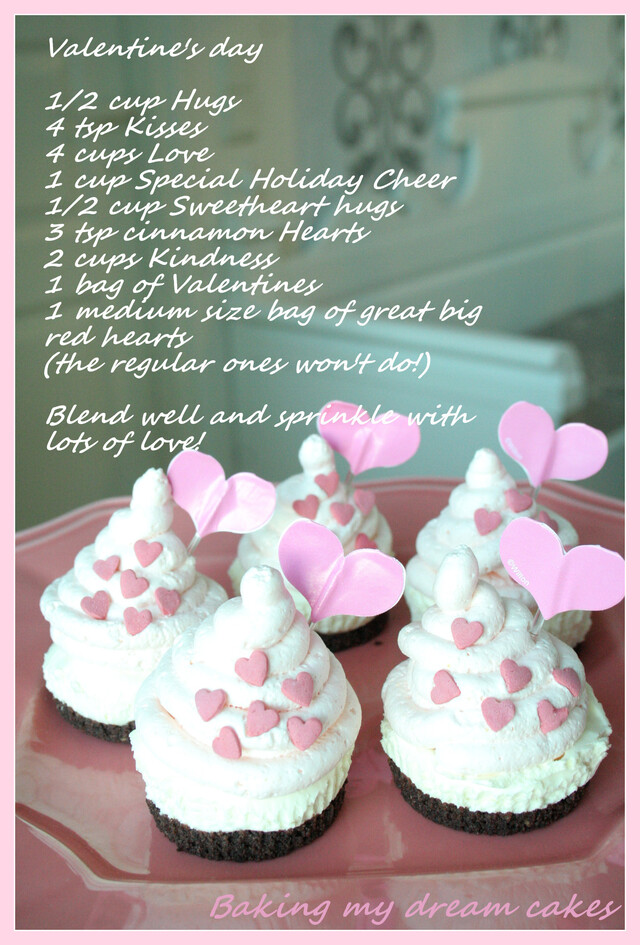 Valentine's Day cupcheesecakes