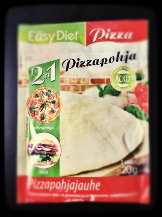 Easy Diet Pizzapohja testissä !