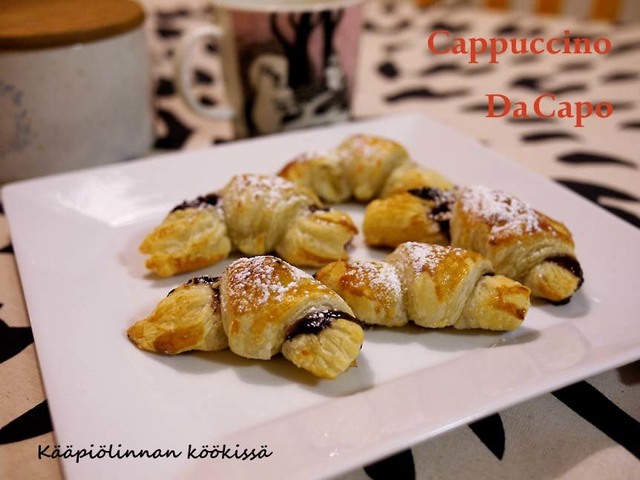 One sweet day! - hävikkuherkkuna Cappuccino Da Capo-croissantit