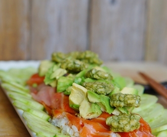 Helppo sushisalaatti / An easy sushi salad