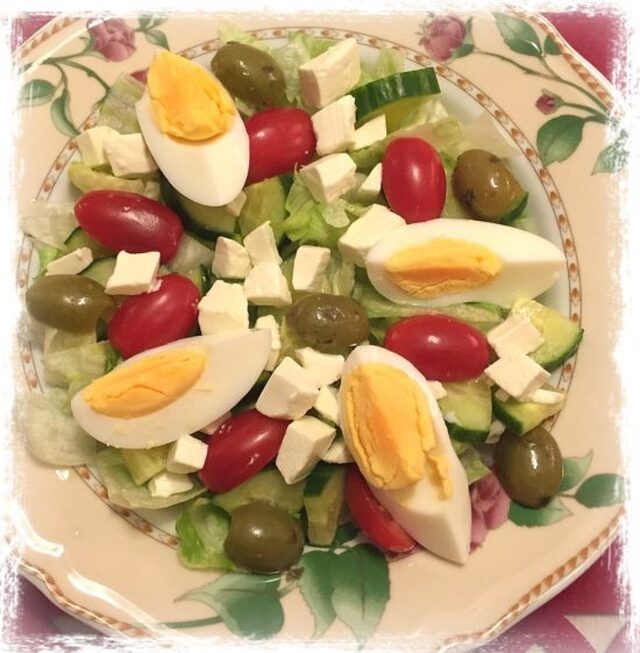 Feta Egg Salad