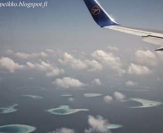 Malediivit matkapostaus nro 1.