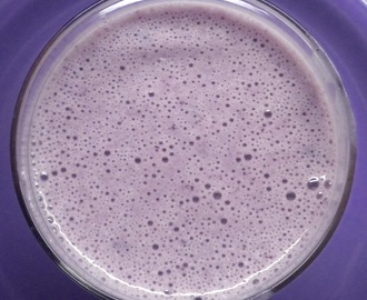 Purple milkshake