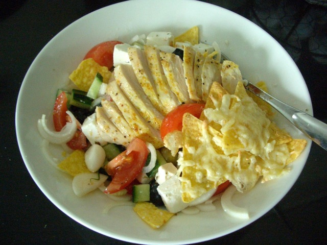 Chicken Nacho Salad