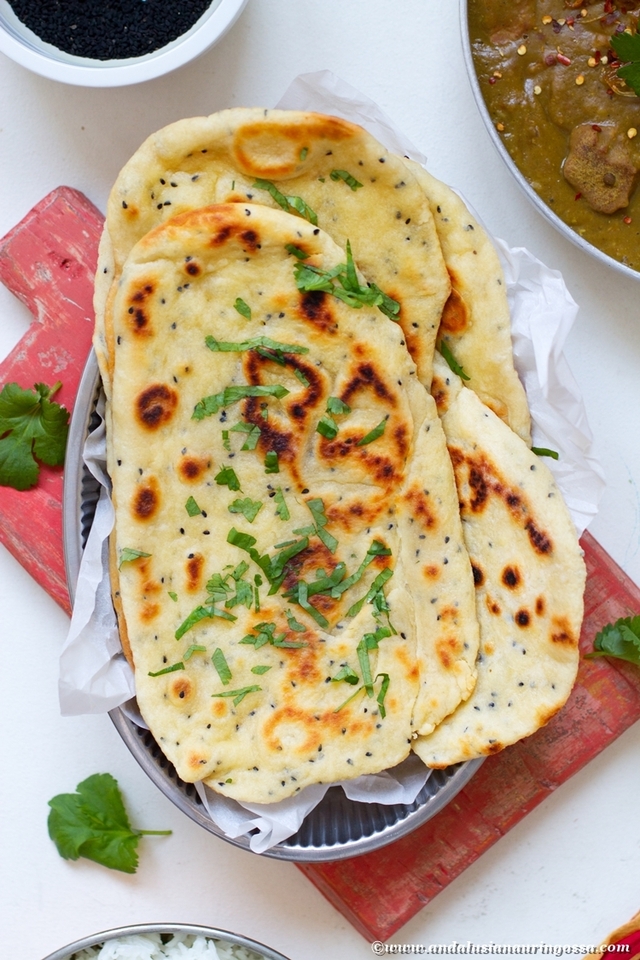 Naan on niin nam - helppo itsetehty naan-leipä