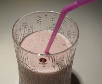 Vadelmasmoothie