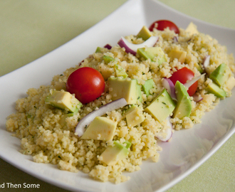 Avokado-pestocouscous / Avocado Pesto Couscous