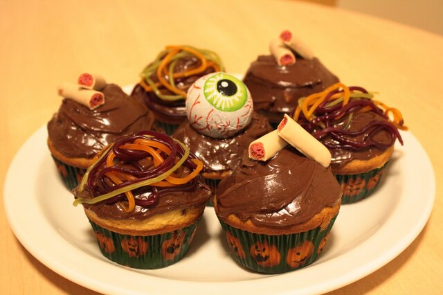 Halloween cupcakes