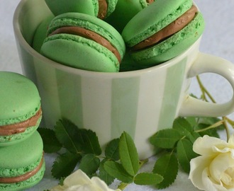 Minttusuklaa Macarons