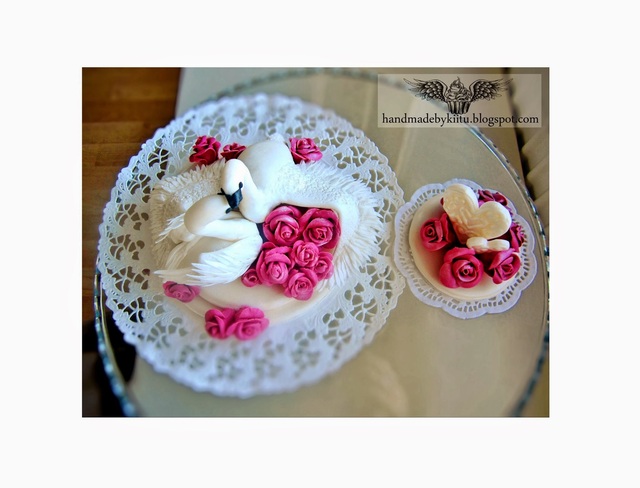 Wedding cake decorations - Hääkakkukoristeita