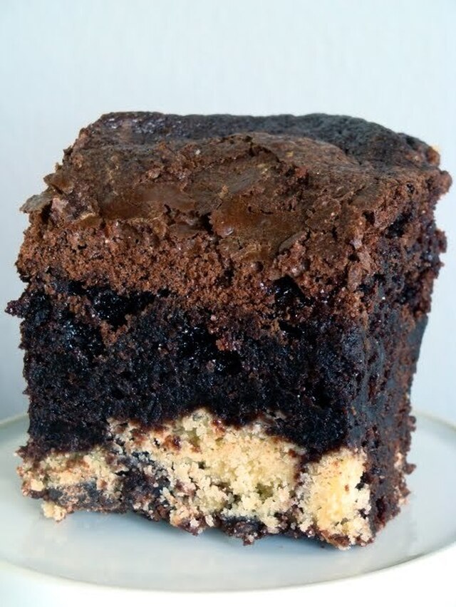 Brownies + Cookie Dough  = Heaven