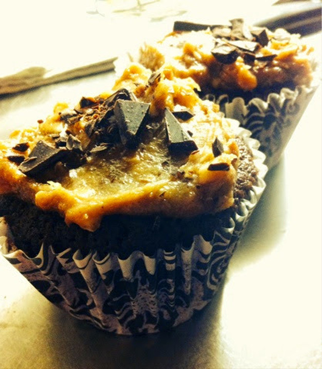 "Death by chocolate"-cupcakes