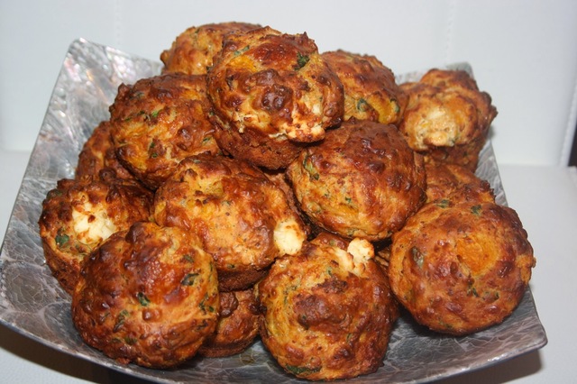Kurpitsa-feta-parmesan-muffinsit