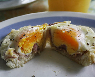 Croque Madame -muffinssit