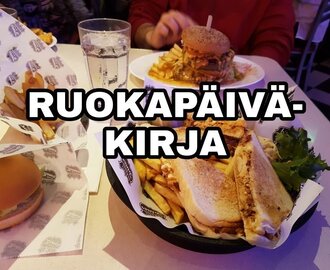 Viikon 4 ruokapäiväkirja – raflaa ja vihreitä papuja