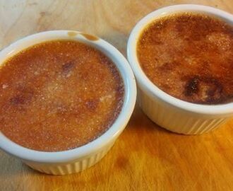 Ensikokeilussa Crème brûlée