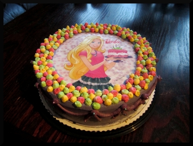 Barbie-kakku