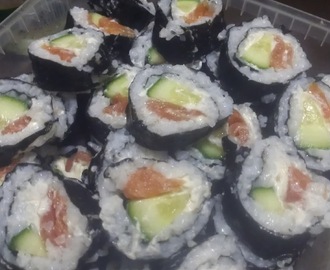 home made sushi (länsimaiseen tyyliin)