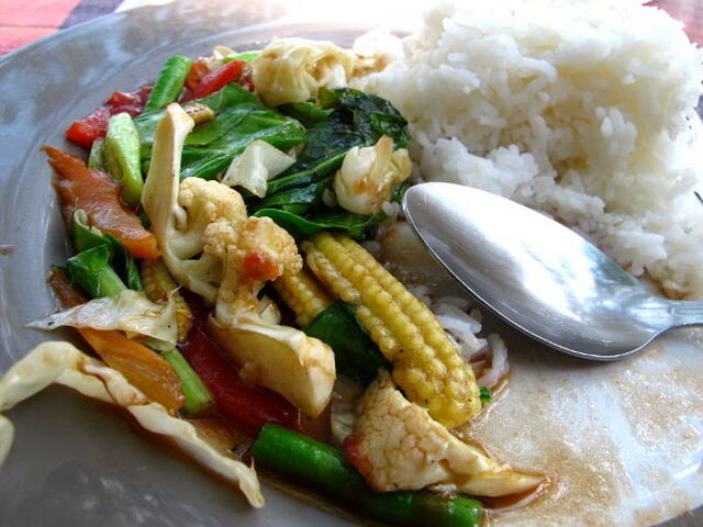 Tauko thaimaalaisesta ruoasta