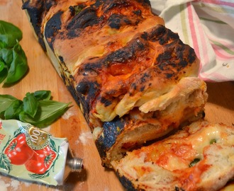 Pull apart pizza bread - revittävä pizzaleipä