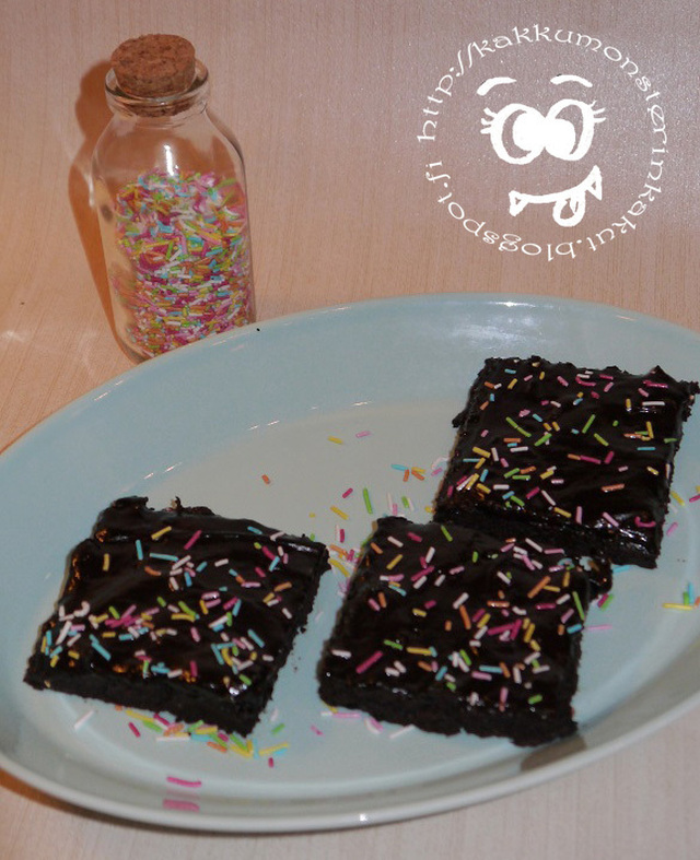 Vegaani brownies (video)