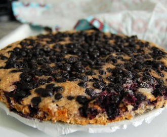 Healthy blueberrypie