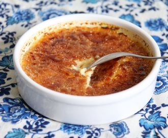 Klassinen crème brûlée