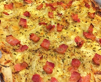 Gluteeniton Flammkuchen