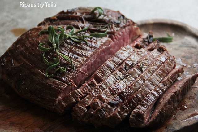 Kuvetta grilliin: Flank Steak