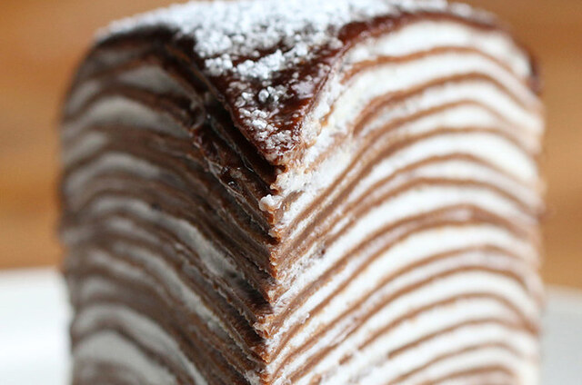 This Chocolate Crepe Cake Is Going To Mesmerize You