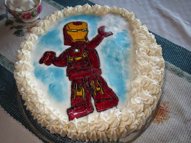 Lego Iron Man-kakku