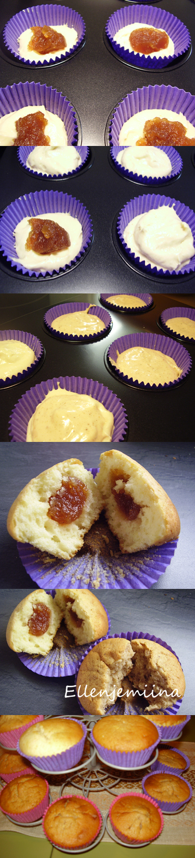 Marmeladi muffinssit
