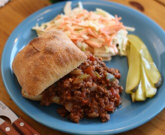 Sloppy Joe ja pain à la viande