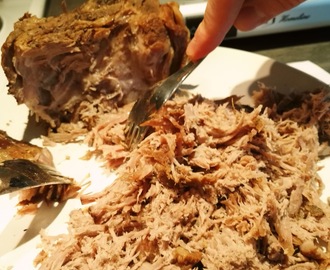 Testissä pulled pork!