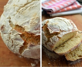 Niin hyvä leipä ettei sanotuksi saa eli no-knead bread