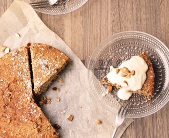 Deilig gulrot-og banankake uten sukker og gluten