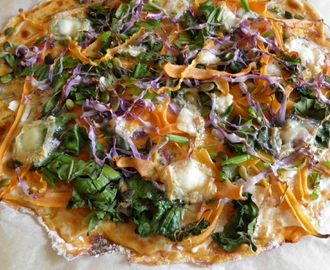 SWEET POTATO PIZZA !