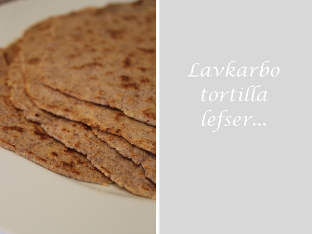 Lavkarbo Tortilla-lefser...